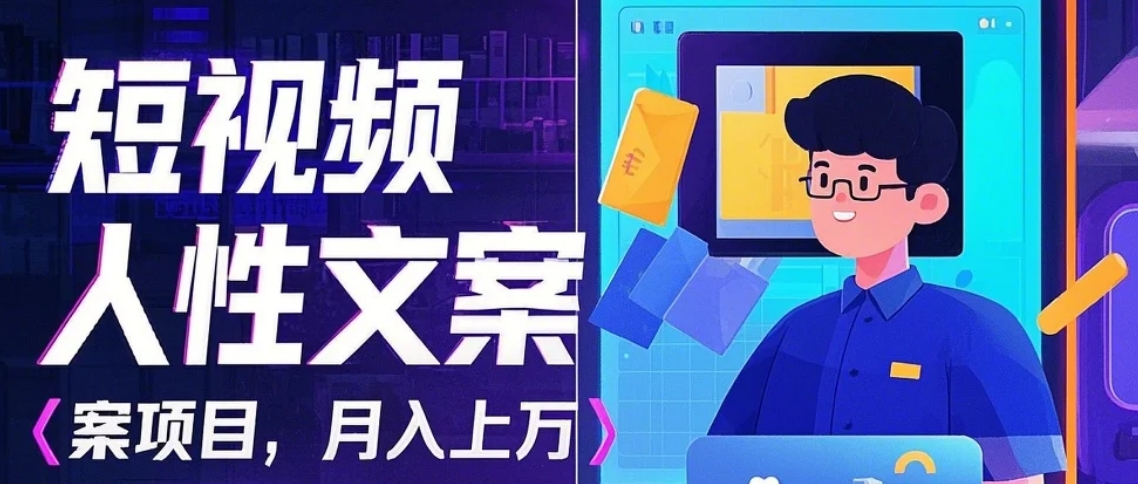 利用AI自动制作短视频人性文案项目：揭秘月入上万的精准流量变现秘籍远创网-专注分享副业落地实操课程 – 全网首发_高质量项目输出远创网