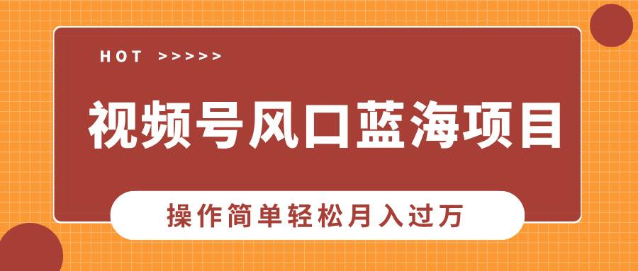 （13945期）视频号风口蓝海项目，中老年人的流量密码，操作简单轻松月入过万远创网-专注分享副业落地实操课程 – 全网首发_高质量项目输出远创网