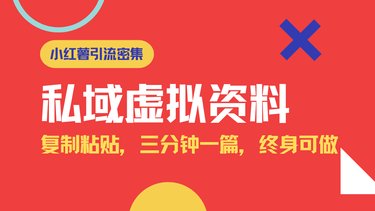 小红书引流私域旅游虚拟资料玩法，复制粘贴，三分钟一篇图文，日入1000…远创网-专注分享副业落地实操课程 – 全网首发_高质量项目输出远创网