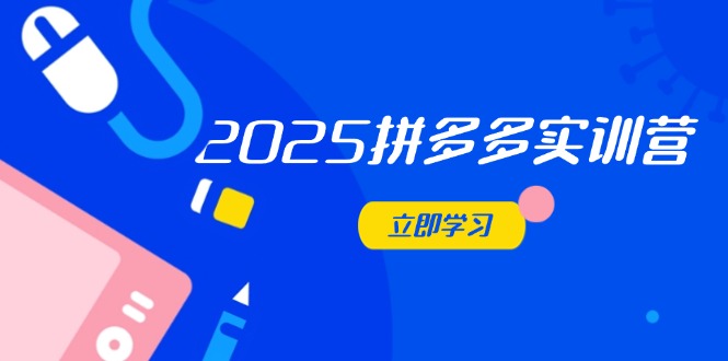 2025拼多多实训营：深度剖析运营关键，助力电商人快速提升远创网-专注分享副业落地实操课程 – 全网首发_高质量项目输出远创网