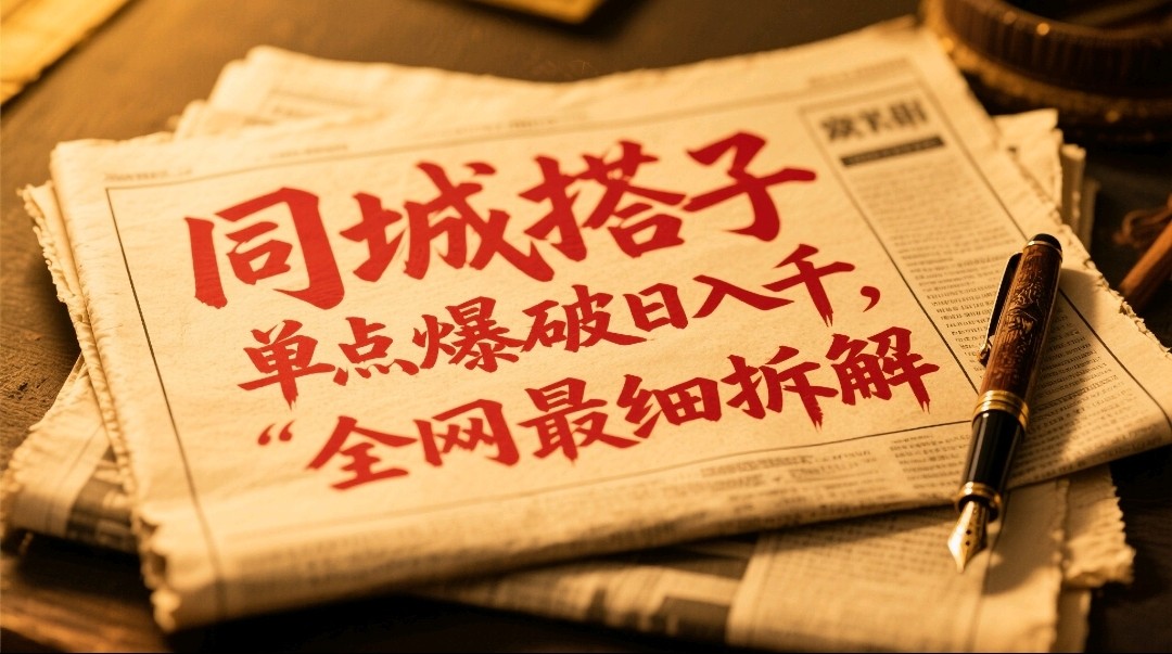 同城搭子群19.9单点爆破日入千，搭子组局月入万，全网最细拆解远创网-专注分享副业落地实操课程 – 全网首发_高质量项目输出远创网