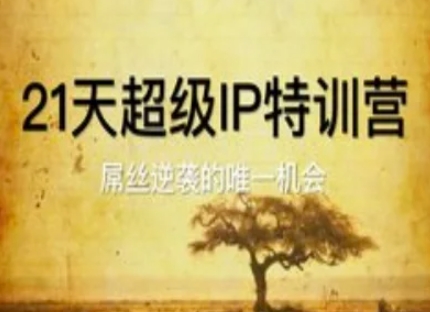 21天超级IP特训营，屌丝逆袭的唯一机会远创网-专注分享副业落地实操课程 – 全网首发_高质量项目输出远创网