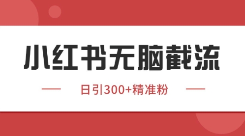 小红书只要你有同行就能获客，独家野路子获客玩法，暴力截流【揭秘】远创网-专注分享副业落地实操课程 – 全网首发_高质量项目输出远创网
