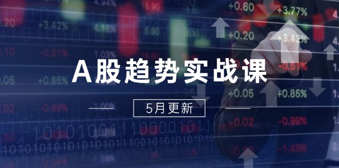 A股趋势实战课：主力动向+政策红利，2025全年策略5月更新远创网-专注分享副业落地实操课程 – 全网首发_高质量项目输出远创网
