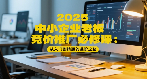 2025中小企业老板竞价推广必修课：从入门到精通的进阶之路远创网-专注分享副业落地实操课程 – 全网首发_高质量项目输出远创网