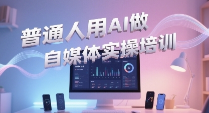 普通一个人用AI做自媒体，助你轻松开启AI自媒体创作之路远创网-专注分享副业落地实操课程 – 全网首发_高质量项目输出远创网