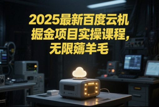2025最新百度云机掘金项目实操课程单窗口保底5-10元月收益单窗口150+【揭秘】远创网-专注分享副业落地实操课程 – 全网首发_高质量项目输出远创网