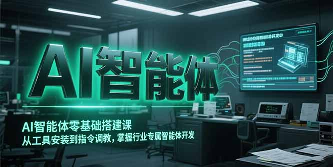 AI智能体零基础搭建课，从工具安装到指令调教，掌握行业专属智能体开发…远创网-专注分享副业落地实操课程 – 全网首发_高质量项目输出远创网