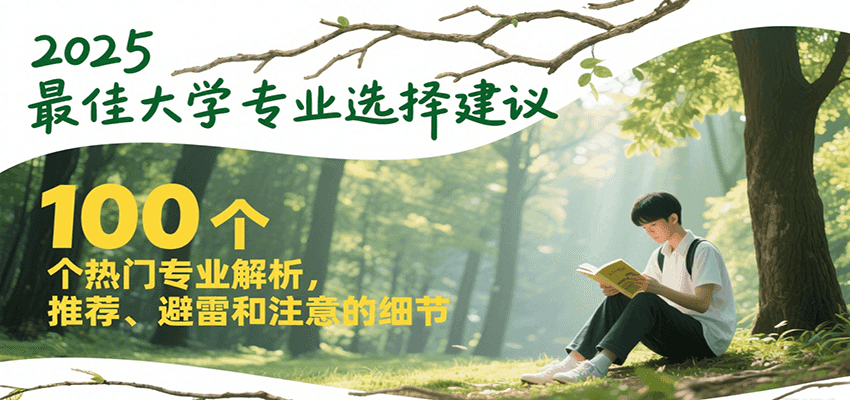 2025最佳大学专业选择建议，100个热门专业解析，推荐、避雷和注意的细节远创网-专注分享副业落地实操课程 – 全网首发_高质量项目输出远创网