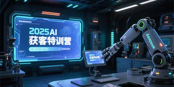 2025AI获客特训营，AI图文视频全制作，deepseek工具实操教学远创网-专注分享副业落地实操课程 – 全网首发_高质量项目输出远创网