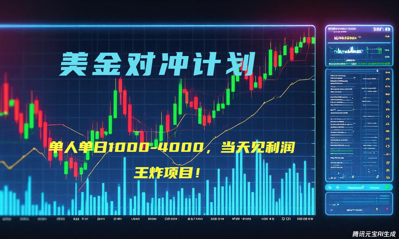 2025年最暴力项目“美金先登计划”最新最强对冲战法，每日实际收益1K-4K远创网-专注分享副业落地实操课程 – 全网首发_高质量项目输出远创网