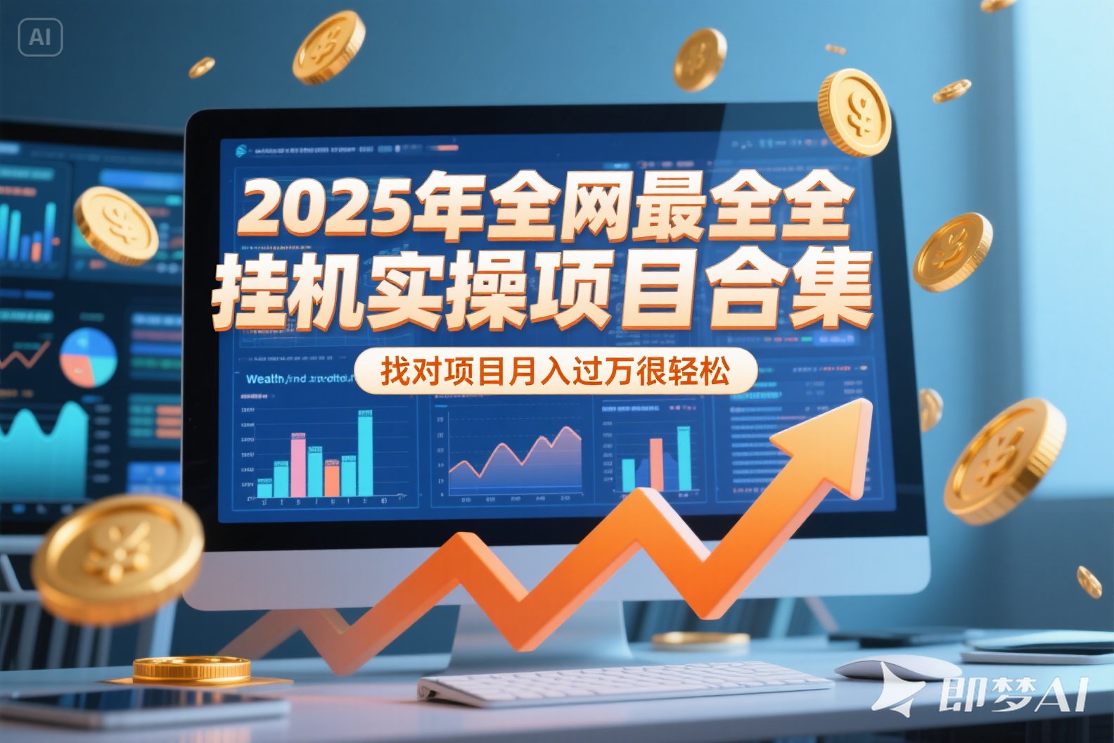 2025年挂机实操项目实操演练，挂机类型，AI直播类型，轻资产创业类型…远创网-专注分享副业落地实操课程 – 全网首发_高质量项目输出远创网