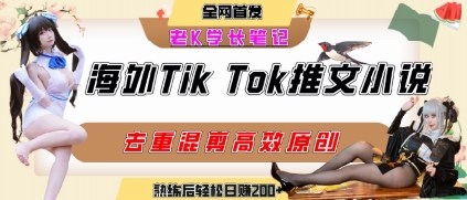海外tiktok小说推文暴力项目，高停留率，高转化率，上手后一天搞顿饭钱不是问题远创网-专注分享副业落地实操课程 – 全网首发_高质量项目输出远创网