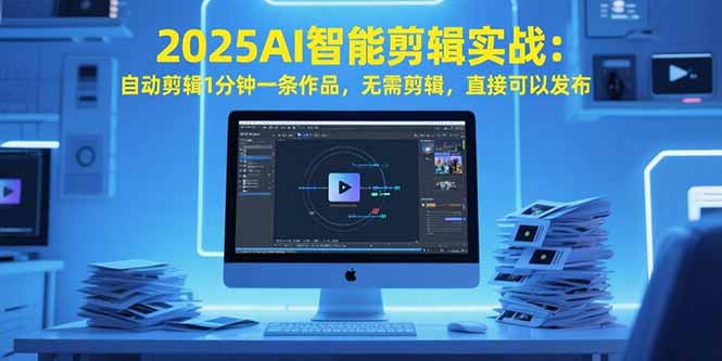 2025AI智能剪辑实战：自动剪辑1分钟一条作品，无需剪辑，直接可以发布远创网-专注分享副业落地实操课程 – 全网首发_高质量项目输出远创网