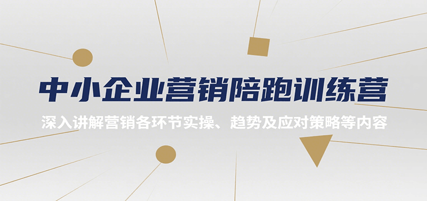 中小企业营销陪跑训练营，深入讲解营销各环节实操、趋势及应对策略等内容远创网-专注分享副业落地实操课程 – 全网首发_高质量项目输出远创网