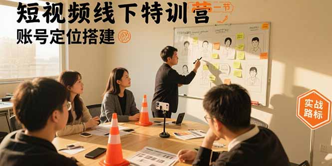 短视频线下特训营：账号定位搭建/口播号拍摄剪辑/直播间流量入口/变现实战远创网-专注分享副业落地实操课程 – 全网首发_高质量项目输出远创网