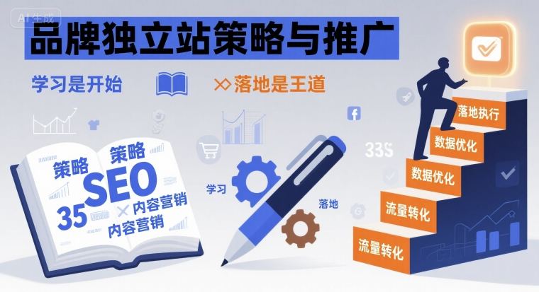 品牌独立站策略与推广，学习是开始，落地是王道远创网-专注分享副业落地实操课程 – 全网首发_高质量项目输出远创网