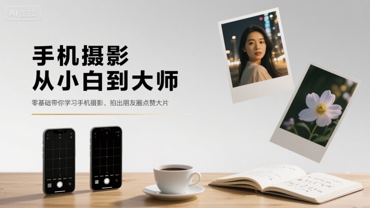手机摄影从小白到大师，零基础带你学习手机摄影，拍出朋友圈点赞大片远创网-专注分享副业落地实操课程 – 全网首发_高质量项目输出远创网