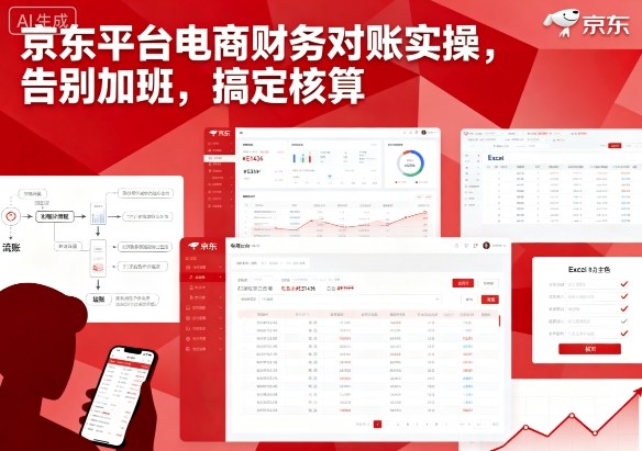 京东平台电商财务对账实操，告别加班，搞定核算远创网-专注分享副业落地实操课程 – 全网首发_高质量项目输出远创网