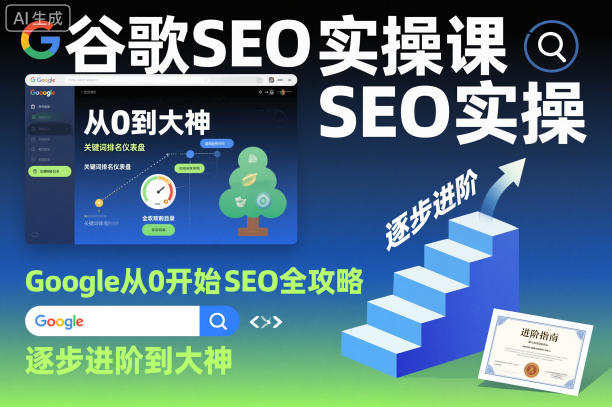 谷歌SEO实操课,Google从0开始SEO全攻略,逐步进阶到大神远创网-专注分享副业落地实操课程 – 全网首发_高质量项目输出远创网