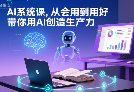 AI系统课,从会用到用好,带你用AI创造生产力远创网-专注分享副业落地实操课程 – 全网首发_高质量项目输出远创网