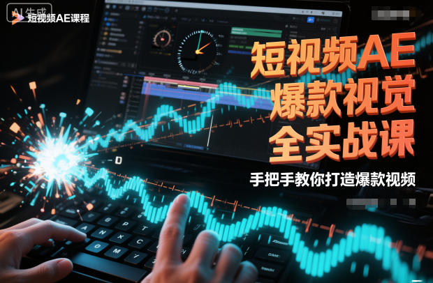短视频AE爆款视觉全实战课，手把手教你打造爆款视频远创网-专注分享副业落地实操课程 – 全网首发_高质量项目输出远创网