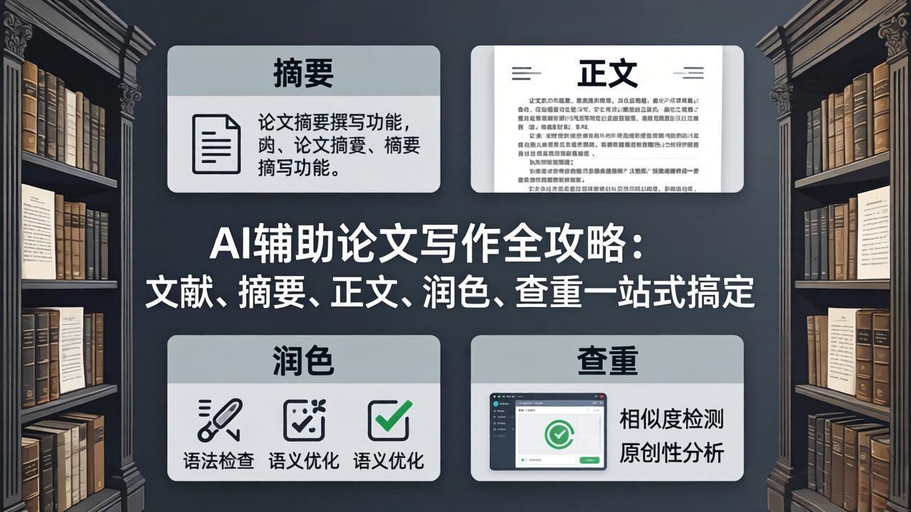 AI辅助论文写作全攻略：文献、摘要、正文、润色、查重一站式搞定远创网-专注分享副业落地实操课程 – 全网首发_高质量项目输出远创网