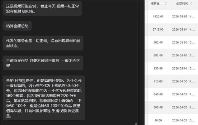 【团长合作2.0】视频矩阵项目_招发手矩阵+剪辑师，共赢项目【揭秘】米创网-专注分享副业落地实操课程 – 全网首发_高质量项目输出远创网