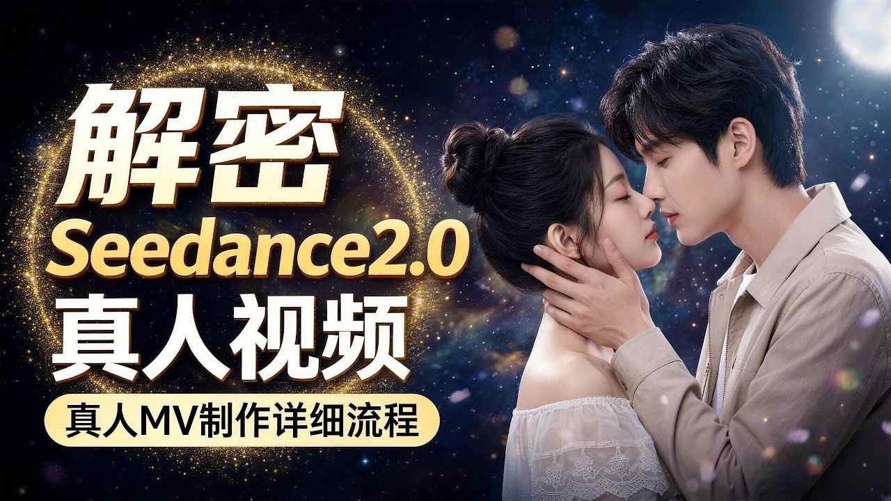 Seedance 2.0解密教程：零基础制作真人MV全流程米创网-专注分享副业落地实操课程 – 全网首发_高质量项目输出远创网