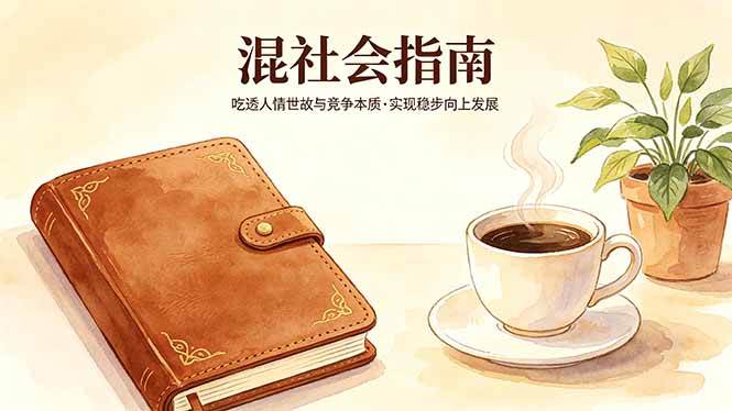 （18282期）付费文章：混社会指南，吃透人情世故与竞争本质，实现稳步向上发展米创网-专注分享副业落地实操课程 – 全网首发_高质量项目输出远创网